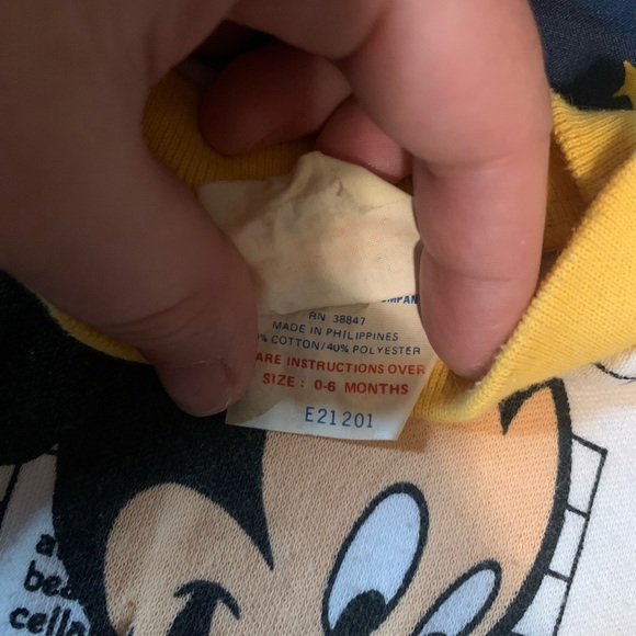 -SOLD- Vintage Disney Babies One Piece Romper - Picture 6 of 8